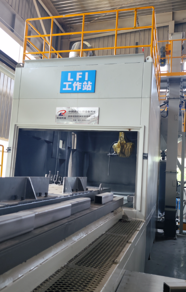 海口大口径喷砂机 适合大型工件处理